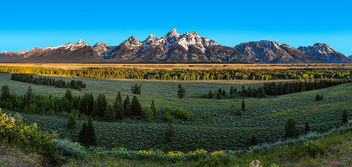 Teton Panorama - Free image #456091