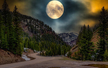 A Very Super Moon Composite - image gratuit #471261 