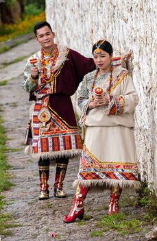 Tibetan Newlyweds - image #471521 gratis