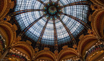 Paris France - Galeries Lafayette - Department Store - - image #485221 gratis