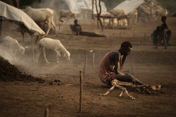 Mundari Cattle Camp, Sth Sudan - Free image #485971