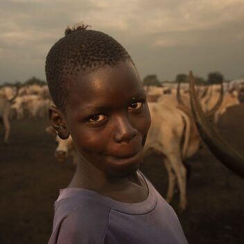 Mundari Cattle Boy, Sth Sudan - бесплатный image #486081