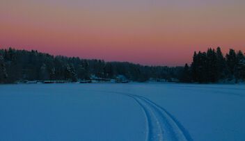 Winter sunset colors - Free image #503151