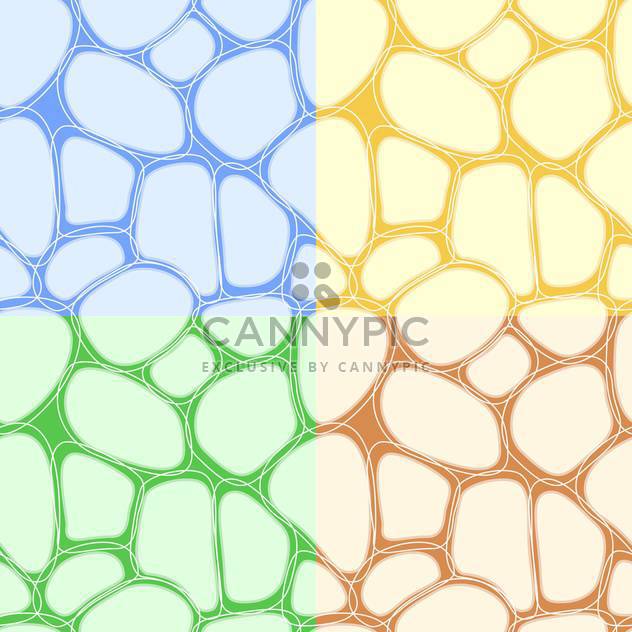 Abstract colorful vector background with stones - vector gratuit #126831 