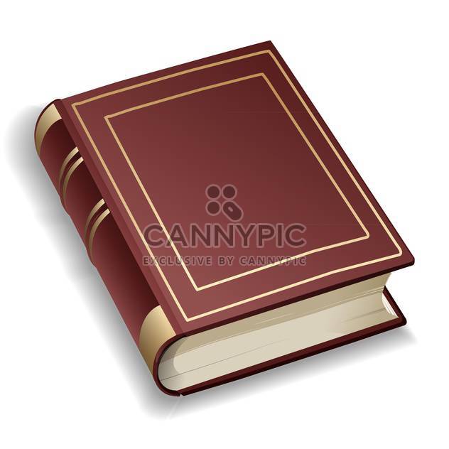 old vector book illustration - Free vector #128981