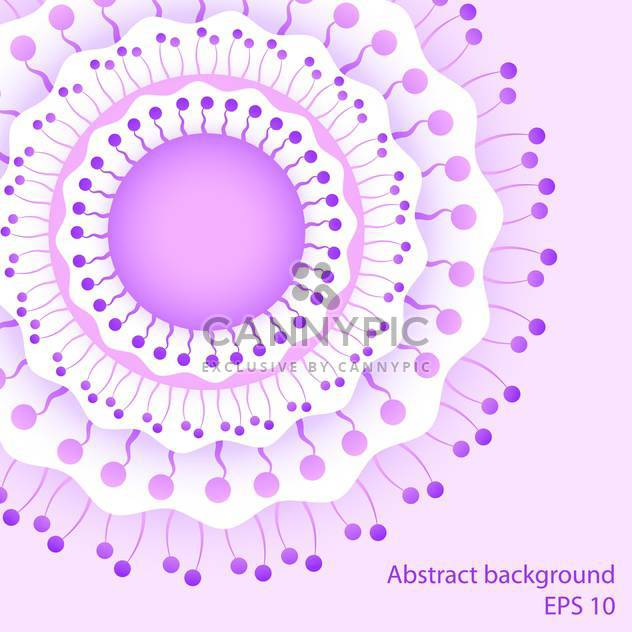 Vector abstract spring pink floral background - бесплатный vector #129601