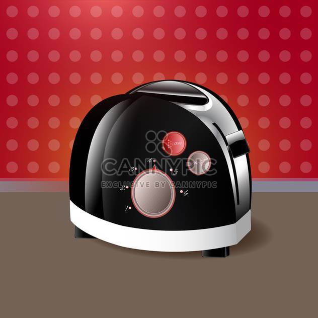 kitchen toaster vector illustration - Free vector #130311