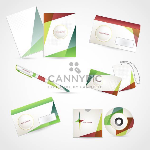 Selected corporate templates,vector Illustration - Free vector #132391