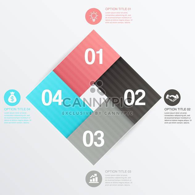 business process steps background - Free vector #132971