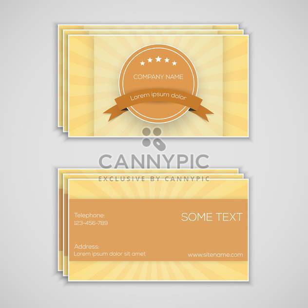 business cards vector background - Free vector #133771