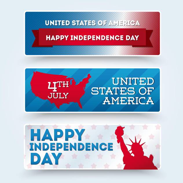 usa independence day symbols - vector #134511 gratis