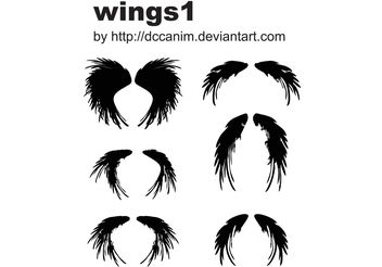 dccanim_wings1 - бесплатный vector #139271