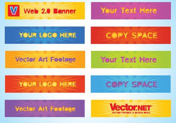 Free Web Banners - Kostenloses vector #139721