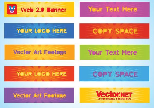 Free Web Banners - Free vector #139721