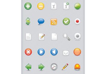 Web and Business Icons - Free vector #139811