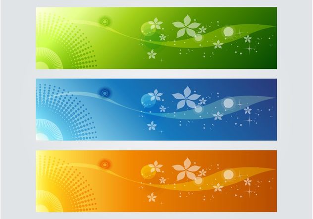 Colorful Banner Graphics - vector #139901 gratis