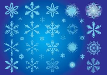 Snowflake Art - Kostenloses vector #142971