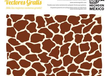 Giraffe Texture Vector - vector #143771 gratis