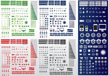 Icons Design Pack - Free vector #144781