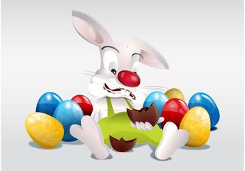 Easter Bunny - Free vector #144961