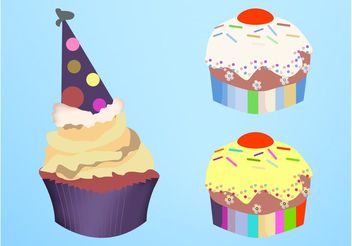 Vector Cupcakes - vector #145031 gratis