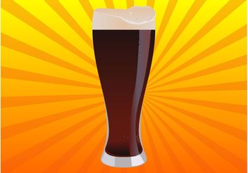 Cold Beer Vector - Free vector #148021