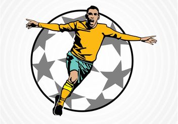 Soccer Victory - Free vector #148111