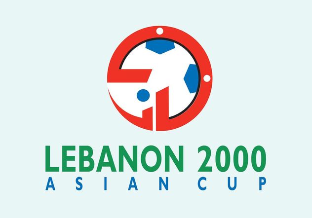 Asian Cup Lebanon - бесплатный vector #148491