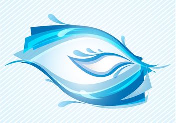 Blue Waves - Free vector #149001