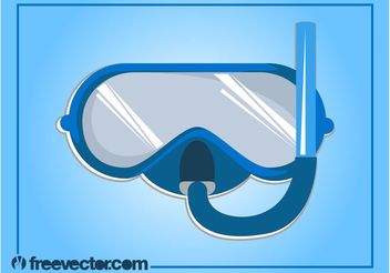 Swimming Goggles Vector - Free vector #149091