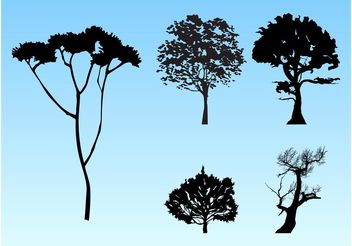 Forest Silhouettes - vector #153101 gratis