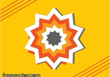 Star Sticker Design - бесплатный vector #155071