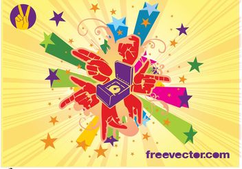 Free Music Vector - Kostenloses vector #155581
