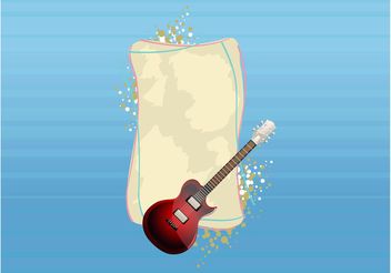 Guitar Layout - Free vector #155671