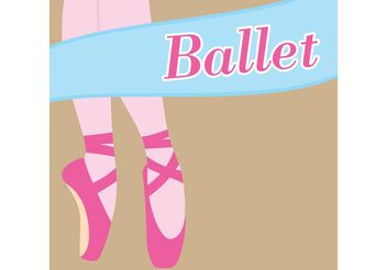 Ballet Vector Background - vector gratuit #156131 