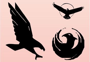 Birds Logos - vector #157641 gratis