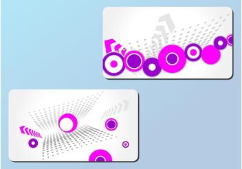 Cool Gift Cards - vector #158991 gratis