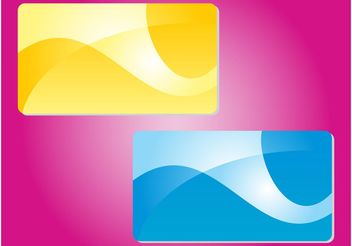 Abstract Colorful Cards - Kostenloses vector #159011