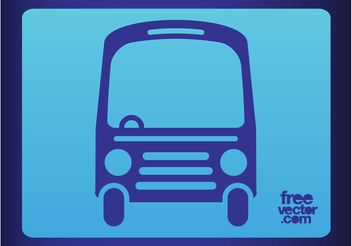 Bus Icon - vector #162071 gratis