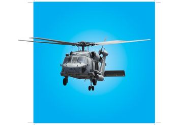Army Helicopter - vector gratuit #162401 