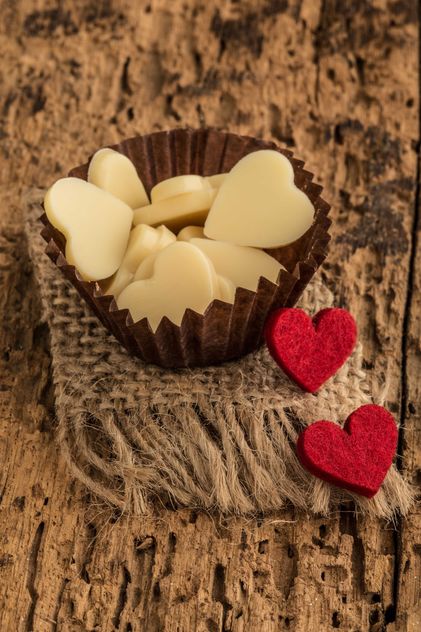 Heart shaped chocolates - image gratuit #183001 