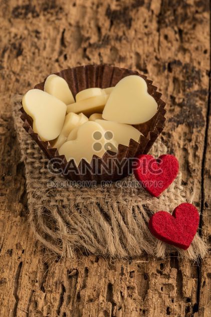 Heart shaped chocolates - image #183001 gratis