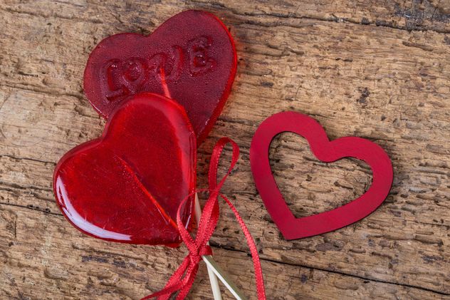 Heart shaped candies - image gratuit #183021 