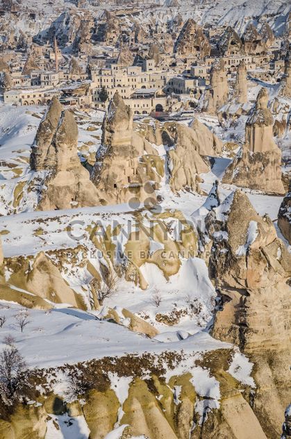 Cappadocia in winter, Turkey - бесплатный image #183031
