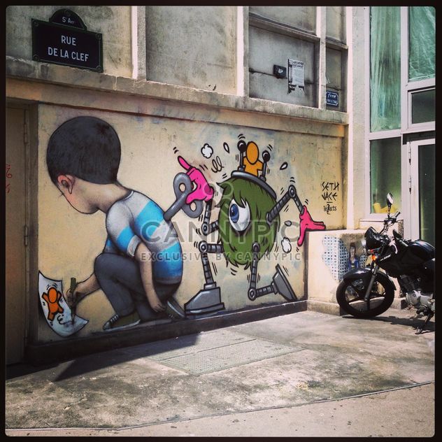 Paris streetart - бесплатный image #183331