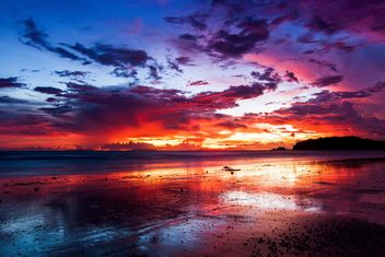 Colourful sunset - image #183511 gratis