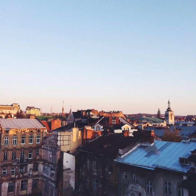 View on roofs of Lviv - Free image #183531