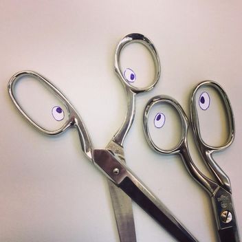 Scissors with eyes - Free image #184411
