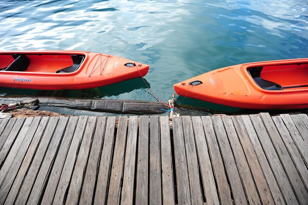 two red boats - image gratuit #186491 