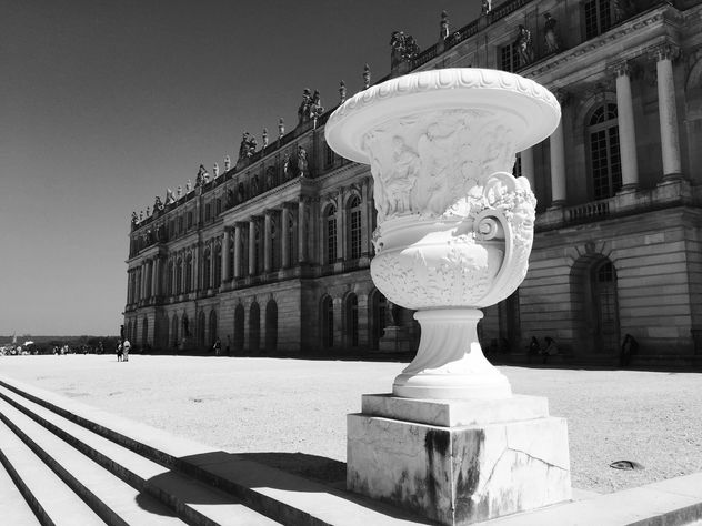 Antique vase in Versailles garden - бесплатный image #186851